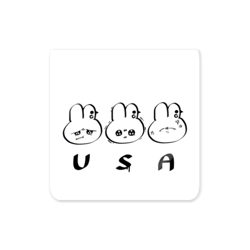 ヤニUSAくん  Sticker