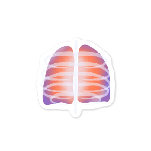 肺 Sticker
