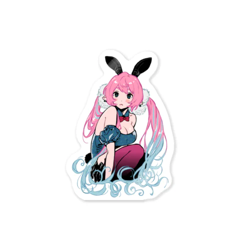 バニーちゃんステッカー Sticker