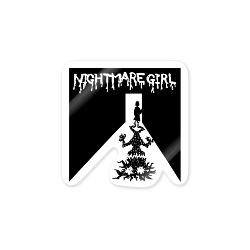 NIGHTMARE GIRL LT Sticker