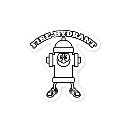 firehydrant_boy Sticker