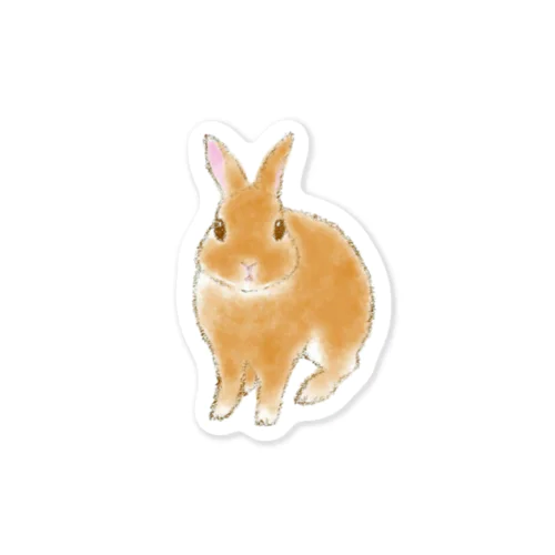 シンプルなうさぎさん Sticker