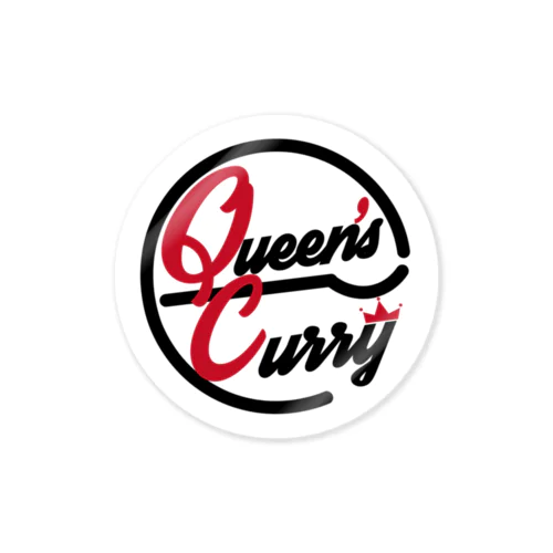 QueensCurry Sticker