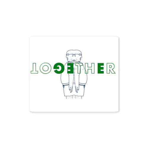 TOGETHER　おっさん Sticker