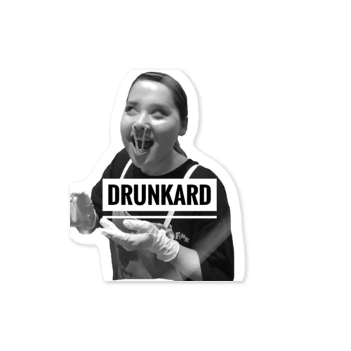 DRUNKARD AMI Sticker