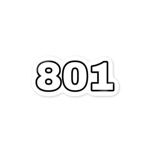 #801 Sticker