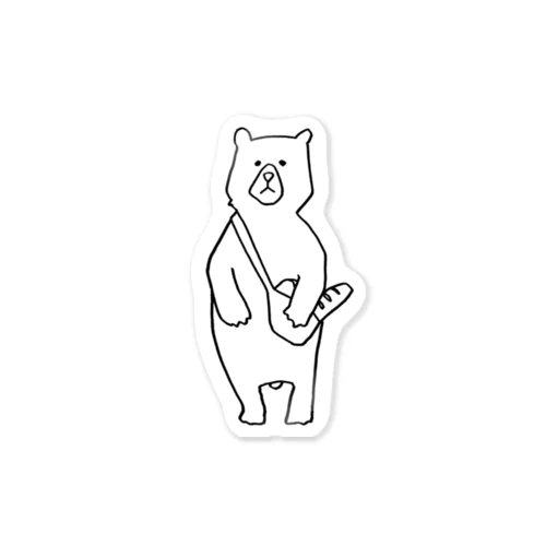 ハングリーグリズリーくん Sticker