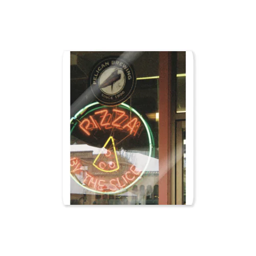 pizza life Sticker