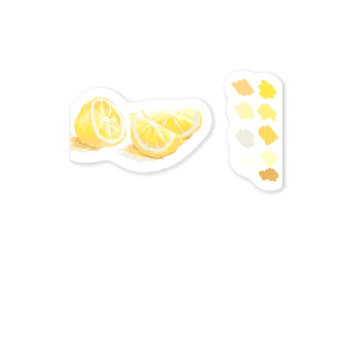 レモン Sticker