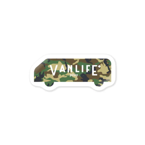 vanlife plus_logomark03 Sticker
