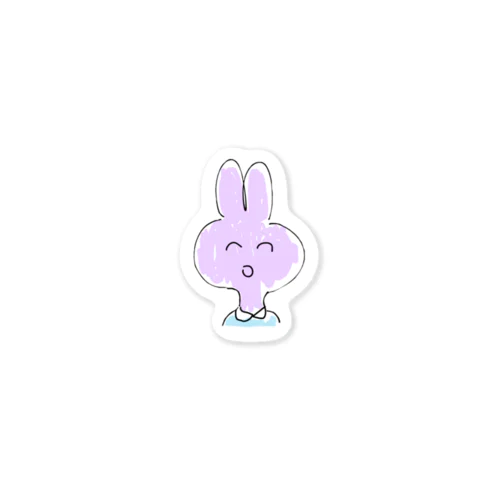 うさぎのラ・ベンダーくん Sticker