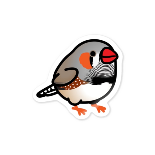 Chubby Bird キンカチョウ Sticker