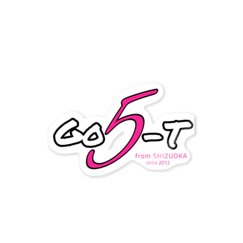 Go5-T ロゴシリーズ Sticker