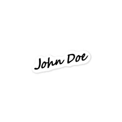 John Doe（ななし） ステッカー