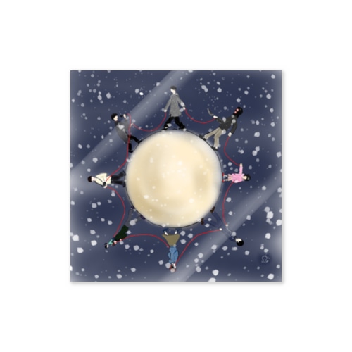 Plastic Sun Sticker