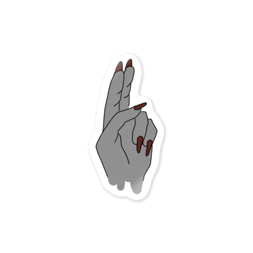 GUN FINGER STICKER ステッカー