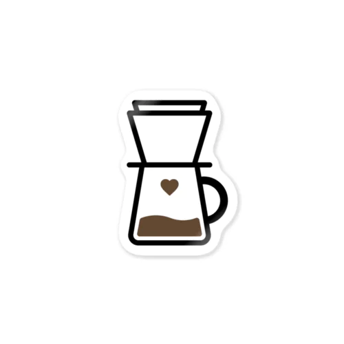 Happy Brewing Coffee Sticker