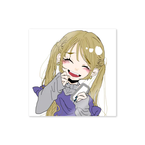 ゆめかわいい女の子 Sticker