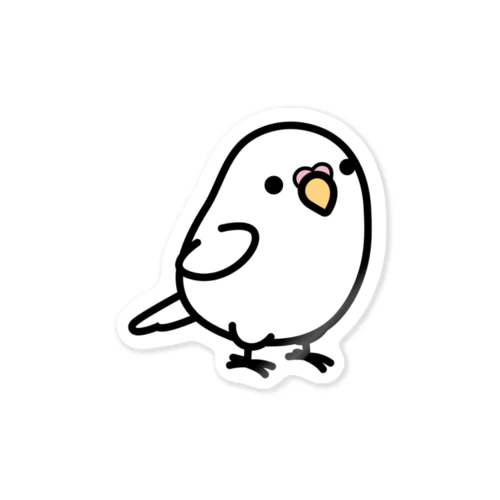 Chubby Bird セキセイインコ Sticker