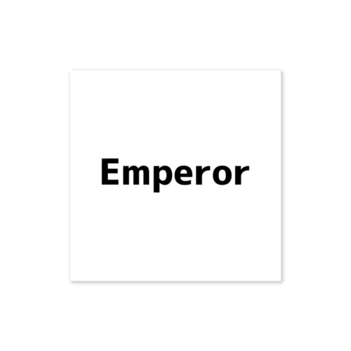 emperor Sticker