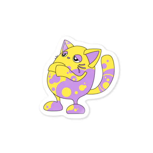 まるみをおびたねこ Sticker