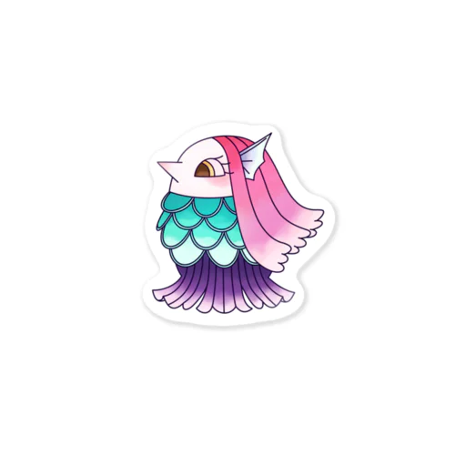 アマビエのビエちゃま　nadeshiko Sticker