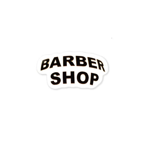 BARBER SHOP ステッカー