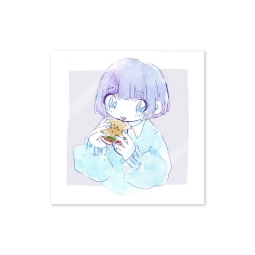 食べるちゃん Sticker