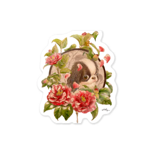 camellia Sticker