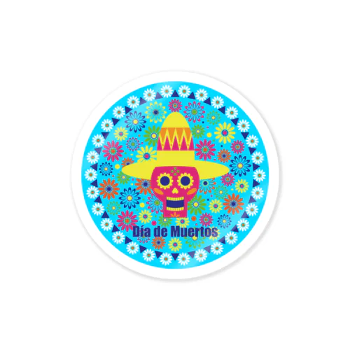 Day of the dead 1 Sticker