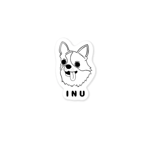 いぬ Sticker