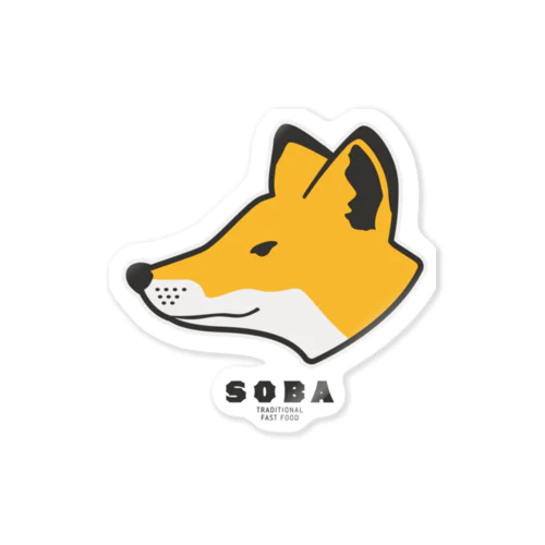 SOBA CON Sticker