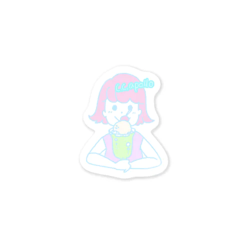 クリームソーダちゃん Sticker