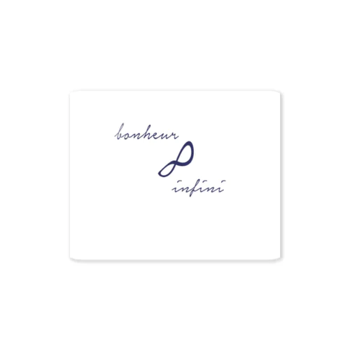 bonheur ∞ステッカー Sticker