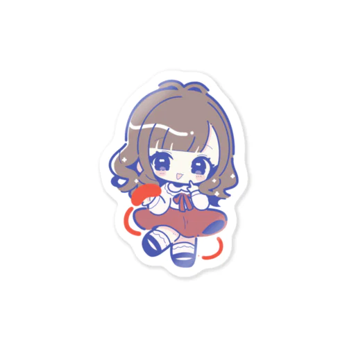 くーちゃんしーる全身 Sticker