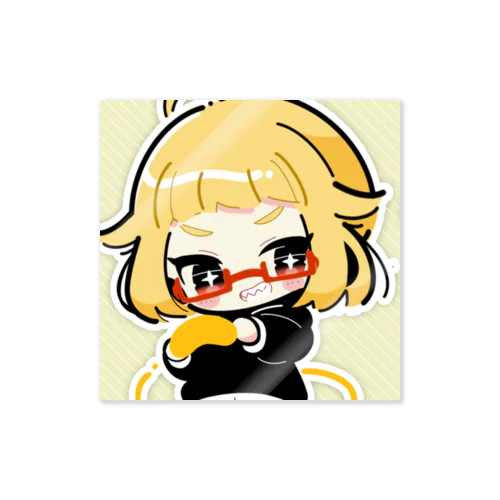 めがちゃんしーる Sticker