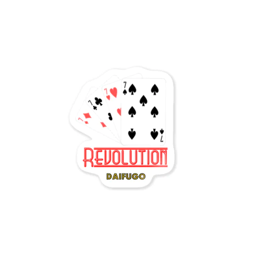 Revolution Type-B Sticker