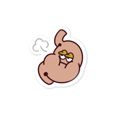 満腹な胃くん Sticker