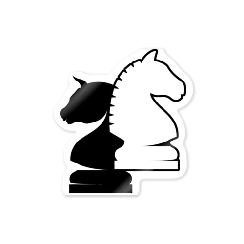 RODEO CHESS Sticker