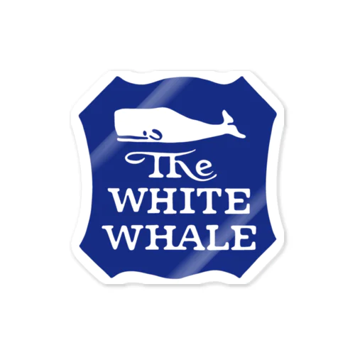 THE WHITE WHALE Sticker