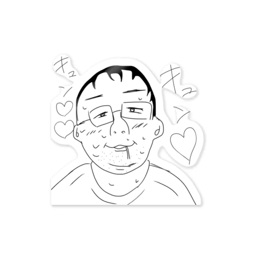 みんな大好きおぢさんグッズ😁 Sticker