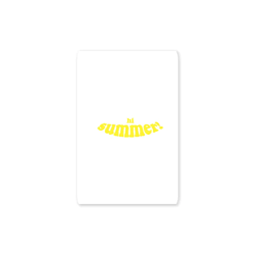 Summer Sticker