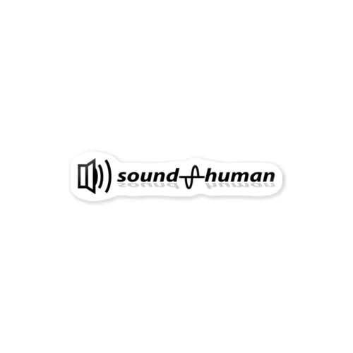 sondhuman LOGO Black ステッカー