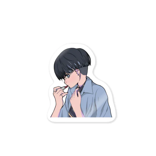 Lipstick sticker Sticker