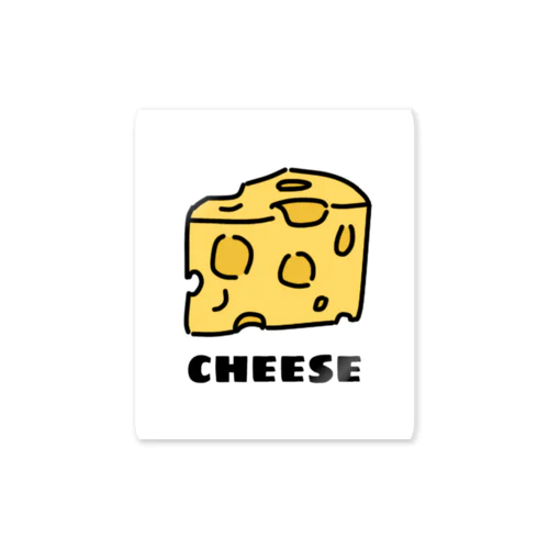 サークルcheese Sticker