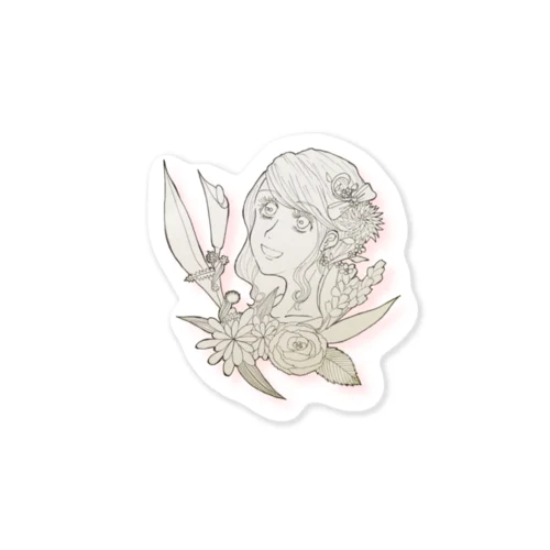 flowers1 Sticker