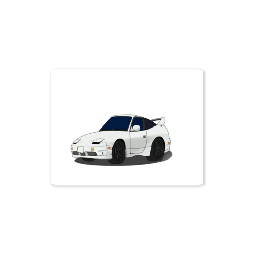 180SX(ホワイト) Sticker