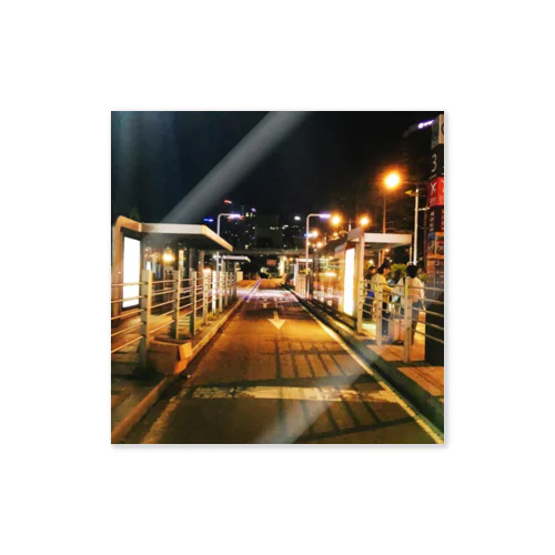 ソウルの夜景 Sticker