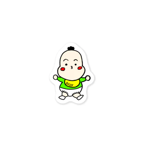 ぶさかわBABY Sticker