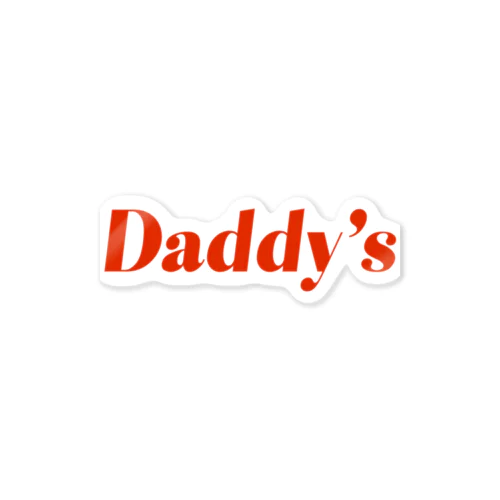 Daddy's Sticker Sticker